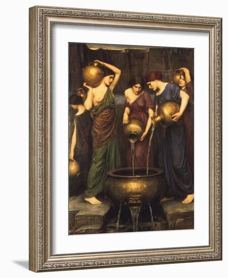 Danaides, 1904-John William Waterhouse-Framed Giclee Print