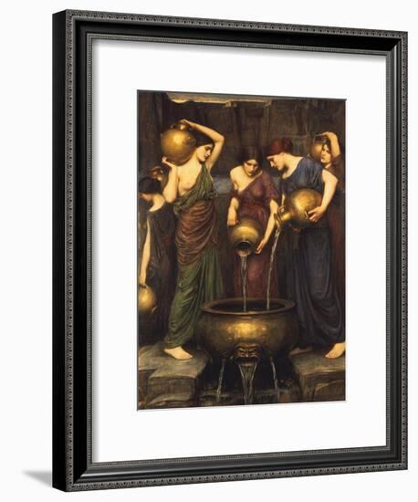 Danaides, 1904-John William Waterhouse-Framed Giclee Print