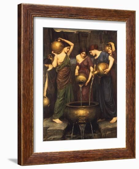 Danaides, 1904-John William Waterhouse-Framed Giclee Print