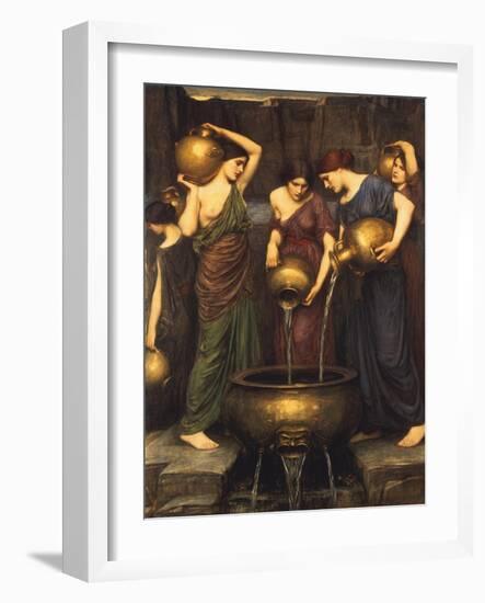 Danaides, 1904-John William Waterhouse-Framed Giclee Print