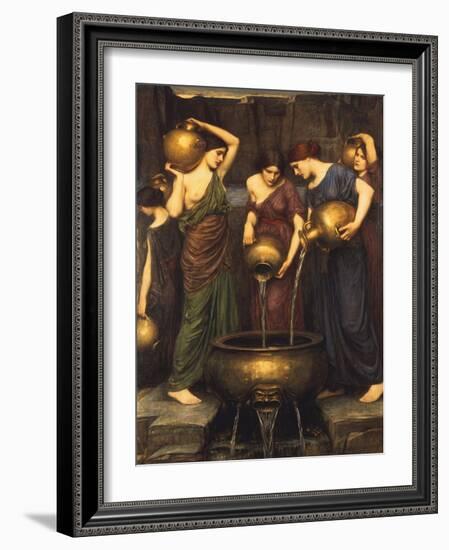 Danaides, 1904-John William Waterhouse-Framed Giclee Print