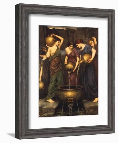 Danaides, 1904-John William Waterhouse-Framed Giclee Print