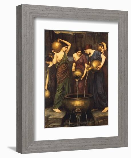 Danaides, 1904-John William Waterhouse-Framed Giclee Print