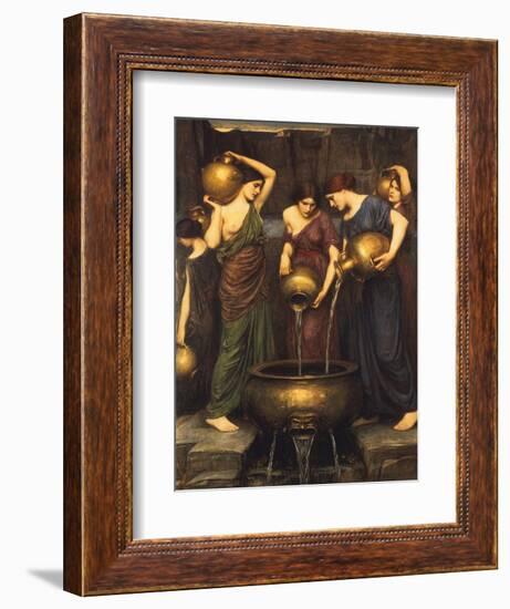 Danaides, 1904-John William Waterhouse-Framed Giclee Print