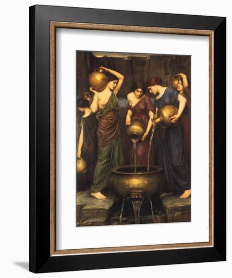 Danaides, 1904-John William Waterhouse-Framed Giclee Print