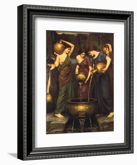 Danaides, 1904-John William Waterhouse-Framed Giclee Print