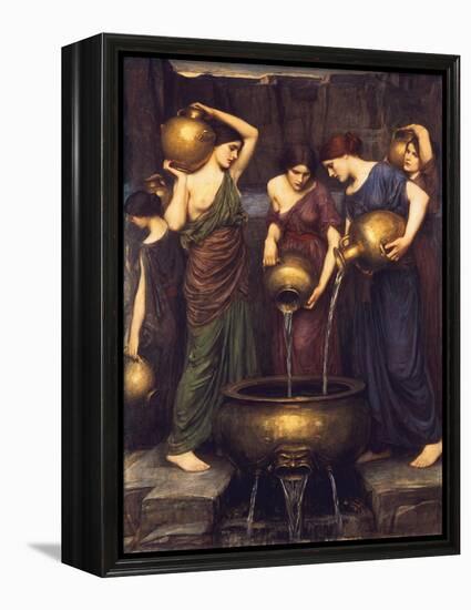 Danaides, 1904-John William Waterhouse-Framed Premier Image Canvas