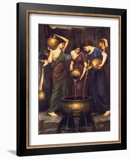 Danaides, 1904-John William Waterhouse-Framed Giclee Print