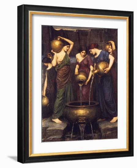 Danaides, 1904-John William Waterhouse-Framed Giclee Print