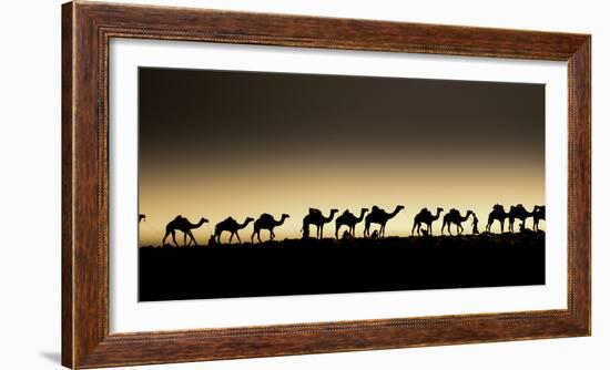 Danakil Depression Ethiopia-Art Wolfe-Framed Photographic Print