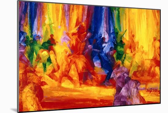 Dance 1, 2000-Bayo Iribhogbe-Mounted Giclee Print
