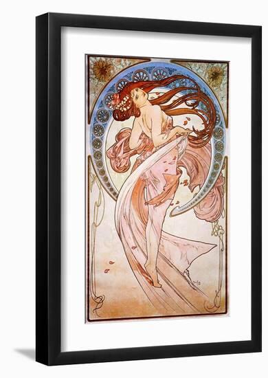 Dance, 1898-Alphonse Mucha-Framed Art Print