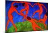 Dance, 1910-Henri Matisse-Mounted Giclee Print