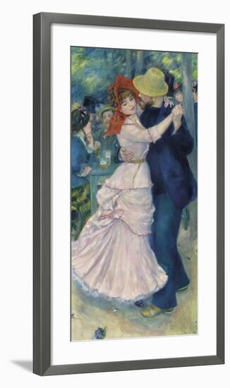 Dance at Bougival, 1883-Pierre Auguste Renoir-Framed Premium Giclee Print