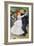 Dance at Bougival, 1883-Pierre-Auguste Renoir-Framed Premium Giclee Print