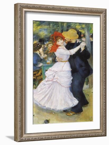 Dance at Bougival, 1883-Pierre-Auguste Renoir-Framed Premium Giclee Print