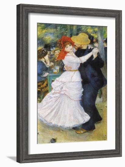 Dance at Bougival, 1883-Pierre-Auguste Renoir-Framed Giclee Print