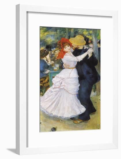 Dance at Bougival, 1883-Pierre-Auguste Renoir-Framed Giclee Print