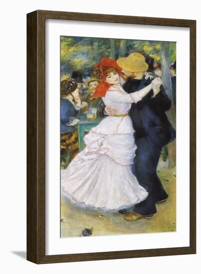 Dance at Bougival, 1883-Pierre-Auguste Renoir-Framed Giclee Print