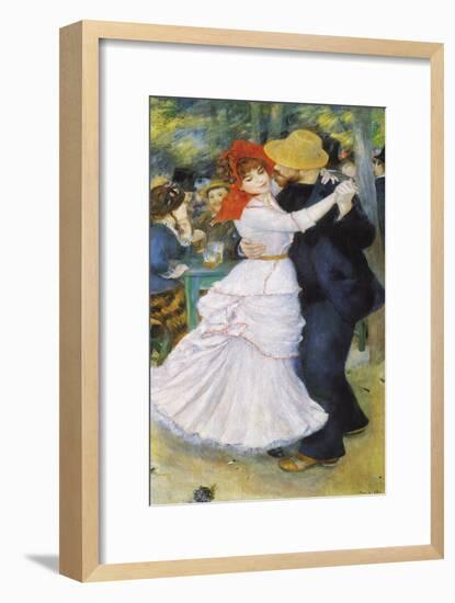 Dance at Bougival, 1883-Pierre-Auguste Renoir-Framed Giclee Print