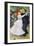 Dance at Bougival, 1883-Pierre-Auguste Renoir-Framed Giclee Print