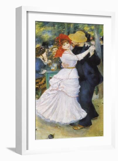 Dance at Bougival, 1883-Pierre-Auguste Renoir-Framed Giclee Print