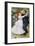 Dance at Bougival, 1883-Pierre-Auguste Renoir-Framed Giclee Print