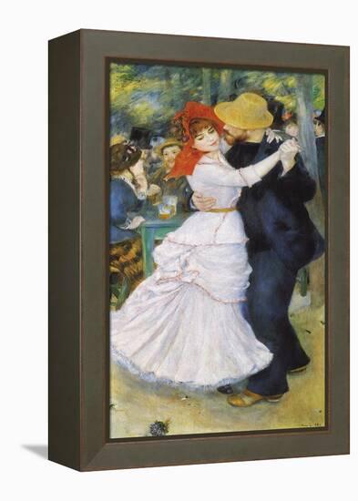Dance at Bougival, 1883-Pierre-Auguste Renoir-Framed Premier Image Canvas
