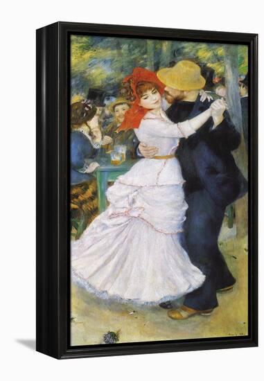 Dance at Bougival, 1883-Pierre-Auguste Renoir-Framed Premier Image Canvas