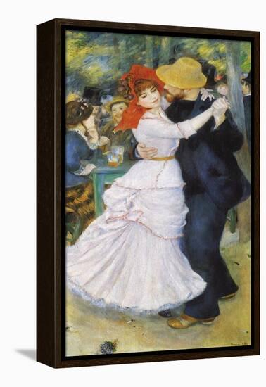 Dance at Bougival, 1883-Pierre-Auguste Renoir-Framed Premier Image Canvas