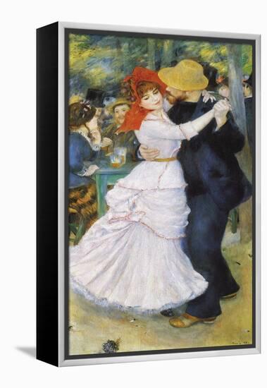 Dance at Bougival, 1883-Pierre-Auguste Renoir-Framed Premier Image Canvas