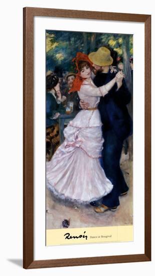 Dance at Bougival-Pierre-Auguste Renoir-Framed Art Print