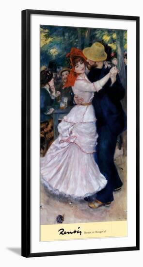 Dance at Bougival-Pierre-Auguste Renoir-Framed Art Print