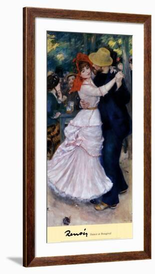 Dance at Bougival-Pierre-Auguste Renoir-Framed Art Print