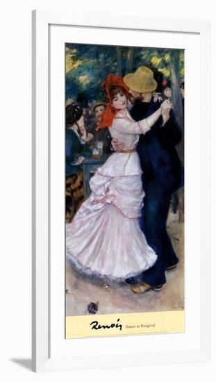 Dance at Bougival-Pierre-Auguste Renoir-Framed Art Print