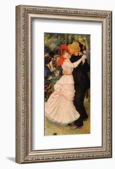 Dance at Bougival-Pierre-Auguste Renoir-Framed Art Print