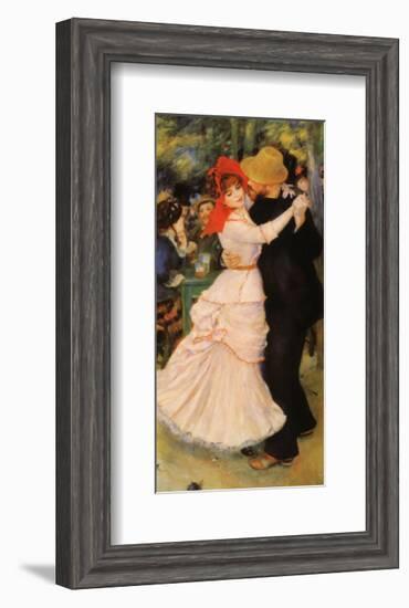 Dance at Bougival-Pierre-Auguste Renoir-Framed Art Print