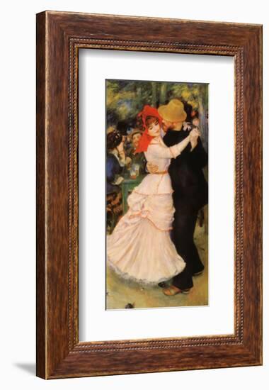 Dance at Bougival-Pierre-Auguste Renoir-Framed Art Print