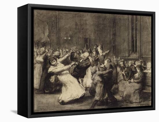 Dance at Insane Asylum, 1907-George Wesley Bellows-Framed Premier Image Canvas