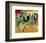 Dance At Moulin Rouge-Henri de Toulouse-Lautrec-Framed Art Print