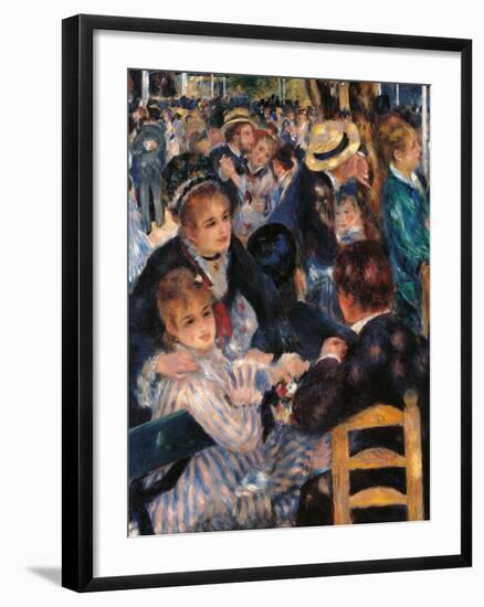 Dance at the Moulin De La Galette-Pierre-Auguste Renoir-Framed Giclee Print