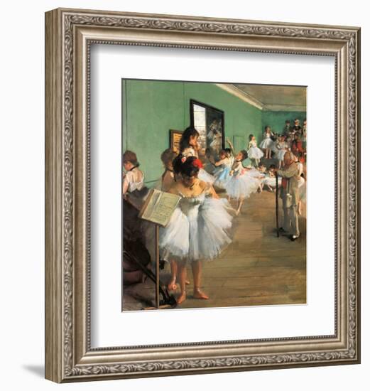 Dance Class, 1873-Edgar Degas-Framed Art Print