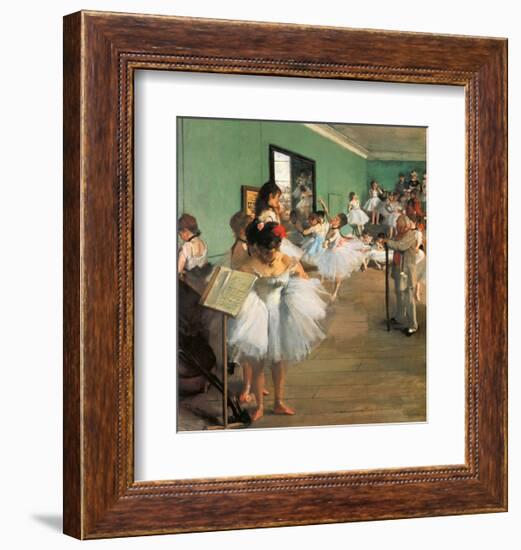 Dance Class, 1873-Edgar Degas-Framed Art Print