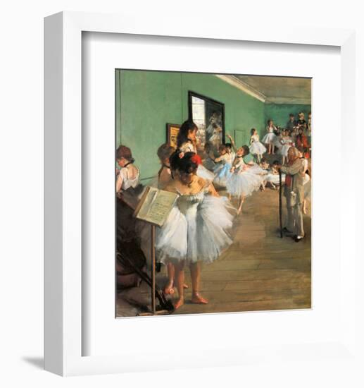 Dance Class, 1873-Edgar Degas-Framed Art Print