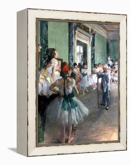 Dance Class, 1874-Edgar Degas-Framed Premier Image Canvas