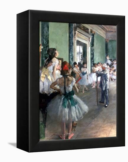 Dance Class, 1874-Edgar Degas-Framed Premier Image Canvas