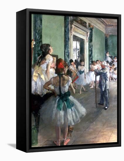 Dance Class, 1874-Edgar Degas-Framed Premier Image Canvas