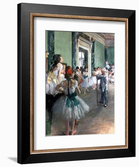 Dance Class, 1874-Edgar Degas-Framed Giclee Print