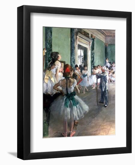 Dance Class, 1874-Edgar Degas-Framed Giclee Print