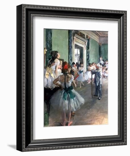 Dance Class, 1874-Edgar Degas-Framed Giclee Print